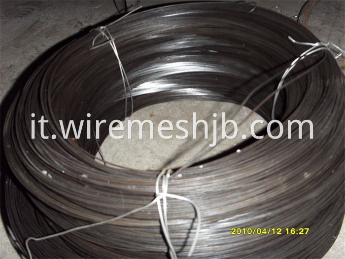 Black Flat Steel Wire